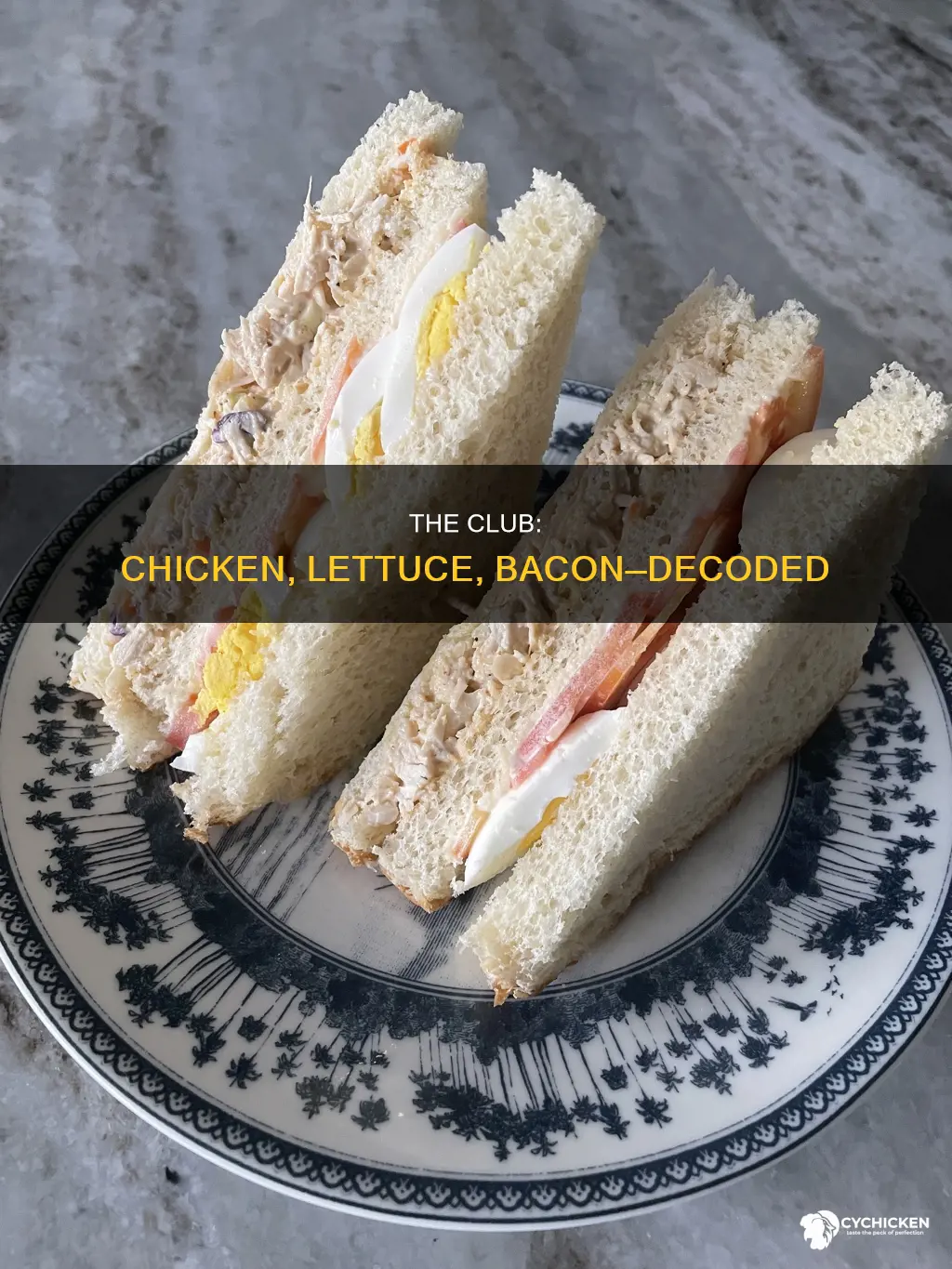 does club stand for chicken and lettuce under bacon