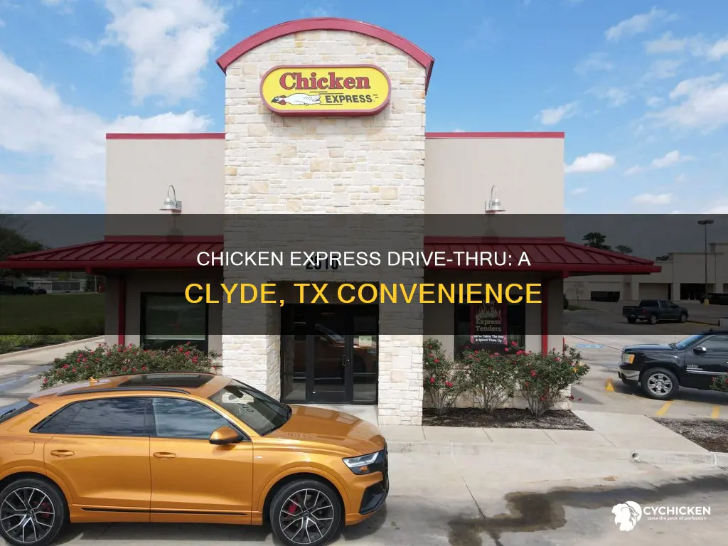 does clyde tx chicken express have a drive thru