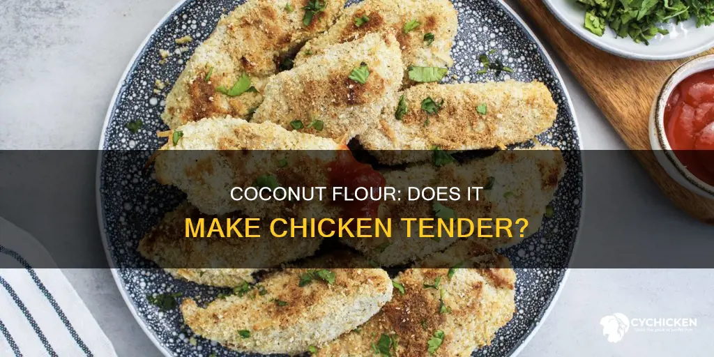 does coconut flour give chicken tenders coconut taste whole30