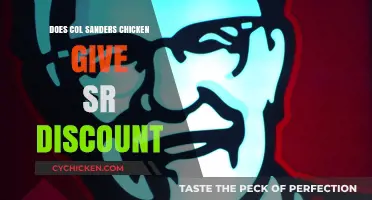 Does Colonel Sanders Offer Senior Discounts on His Famous Chicken?