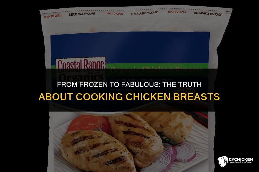does cooking chicken breasts from frozen make them tough