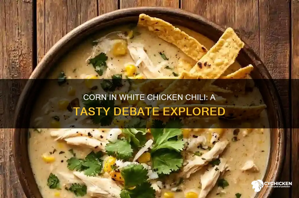 does corn go in white chicken chili