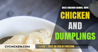 Does Cracker Barrel Serve Chicken and Dumplings? A Comfort Food Quest