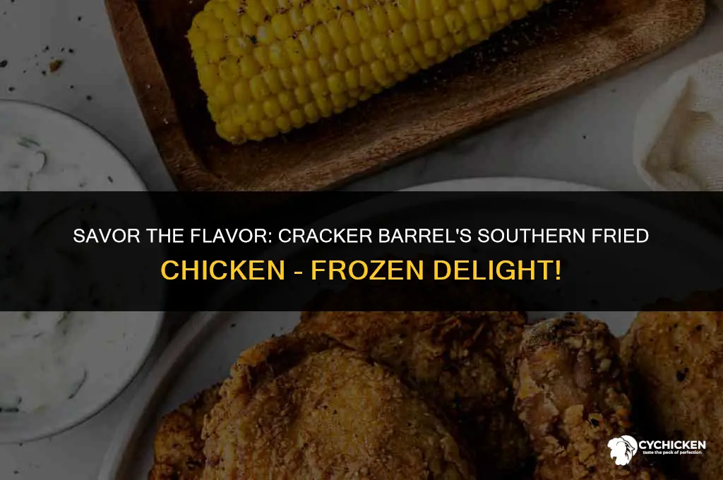 does cracker barrel southern frid chicken frozen