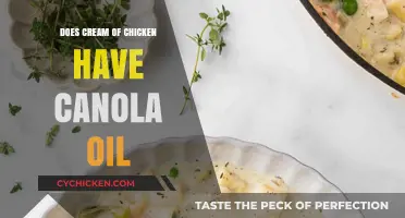 Does Cream of Chicken Soup Contain Canola Oil? Find Out Here