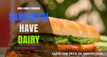 Crispy Chicken Sandwich: Dairy-Free or Hidden Ingredients Revealed?