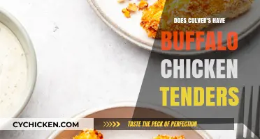 Culver's Menu: Are Buffalo Chicken Tenders Available?