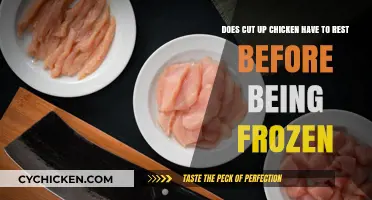 Pre-Freezing Rest: A Must for Cut Chicken?