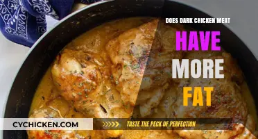 Dark Chicken Meat: Higher Fat Content or Healthy Choice?