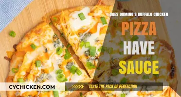 Does Domino's Buffalo Chicken Pizza Include Sauce? A Tasty Investigation