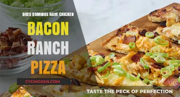 Does Domino's Offer Chicken Bacon Ranch Pizza? A Tasty Inquiry