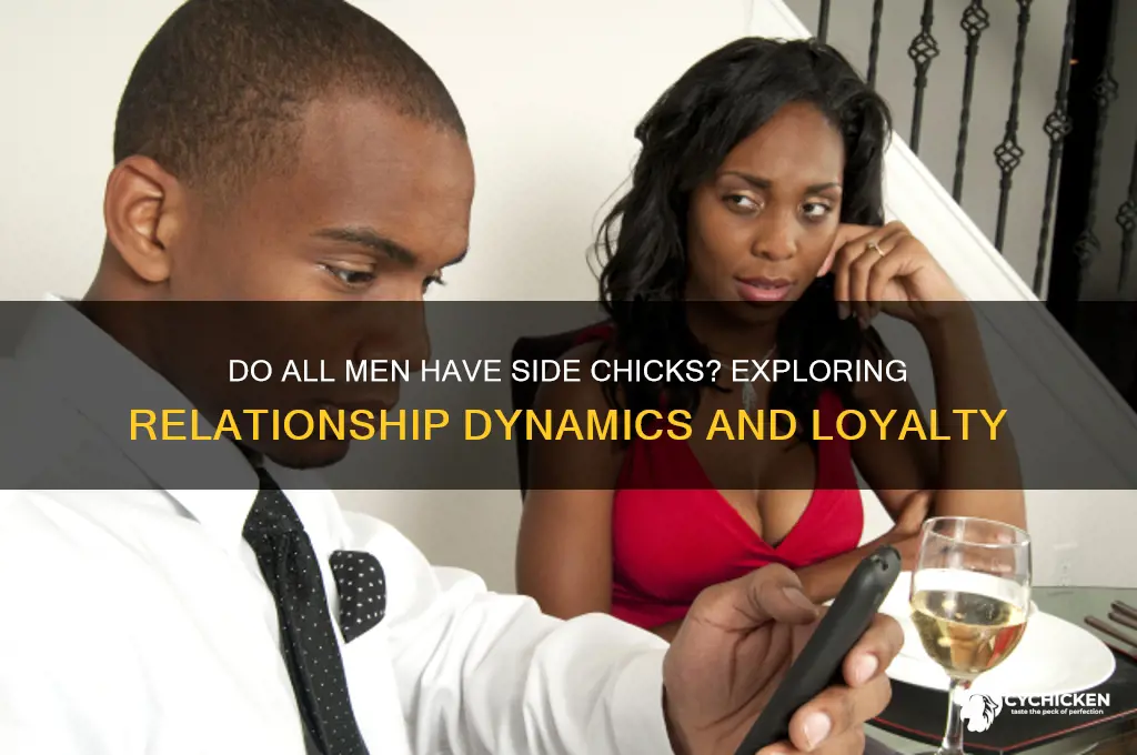 does every guy have a side chick
