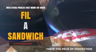 Extra Pickles on Chick-fil-A Sandwich: Do They Cost More?