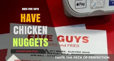 Does Five Guys Offer Chicken Nuggets? A Menu Breakdown