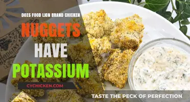 Food Lion Chicken Nuggets: Potassium Content and Nutritional Insights