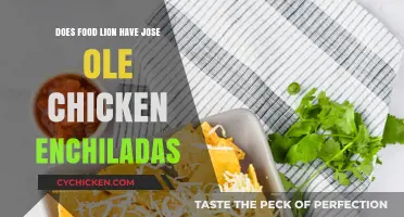 Food Lion's Jose Ole Chicken Enchiladas: Availability and Shopping Tips