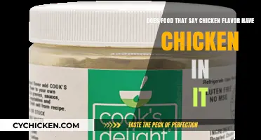 Chicken Flavor: Does it Contain Real Chicken?