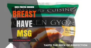 The Truth About Frozen Chicken Breast: Does It Contain MSG?