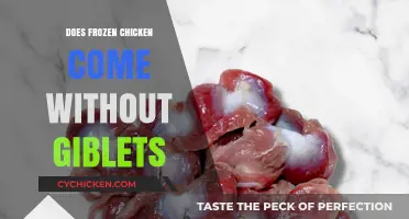 The Truth About Frozen Chicken: Giblets or No Giblets?