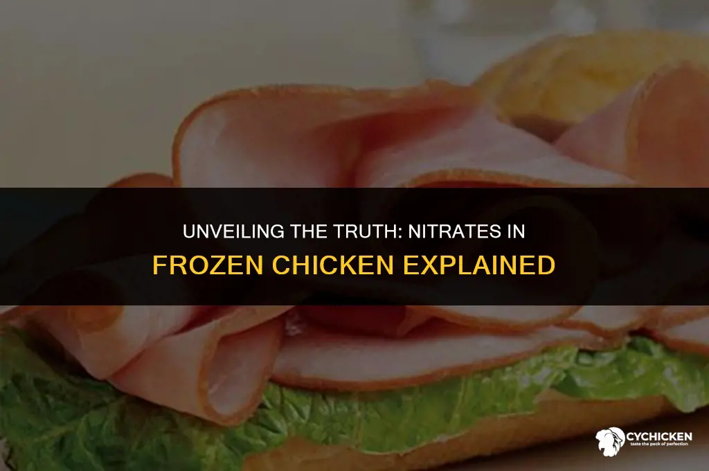 does frozen chicken have nitrates