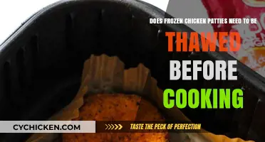 Cooking Frozen Chicken Patties: Thawing Necessary or Not?