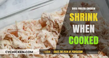 Does Frozen Chicken Shrink When Cooked? The Truth Revealed