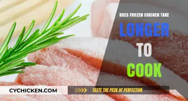 Cooking Time Comparison: Fresh vs. Frozen Chicken
