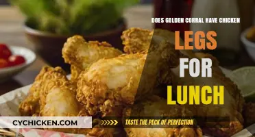 Golden Corral Lunch Menu: Are Chicken Legs Available Midday?
