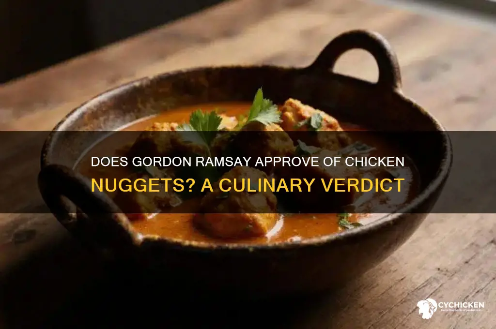 does gordon ramsay like chicken nuggets