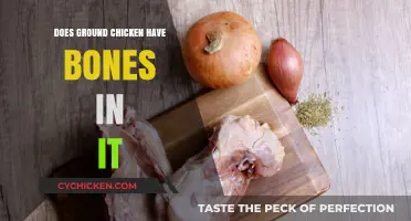 Does Ground Chicken Contain Bones? A Clear and Simple Answer