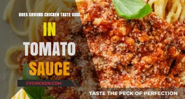 Ground Chicken in Tomato Sauce: A Flavorful Match or Miss?