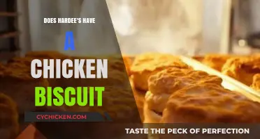 Does Hardee's Offer a Chicken Biscuit? A Breakfast Menu Review