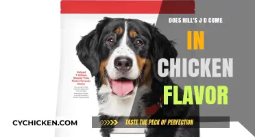Hill's J/D: Chicken Flavor? Yes or No?
