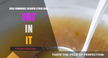 Homemade Chicken Stock: Understanding Its Fat Content and Benefits