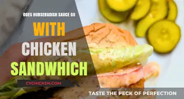 Horseradish Sauce on Chicken Sandwiches: A Flavor Match Made in Heaven?