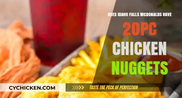 Idaho Falls McDonald's: Are 20-Piece Chicken McNuggets Available?