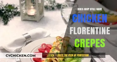 IHOP's Chicken Florentine Crepes: Still on the Menu?