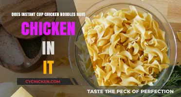 Instant Chicken Noodles: Real Chicken or Just Flavour?