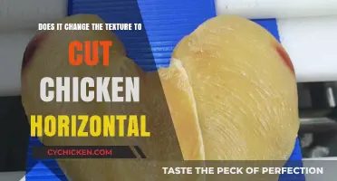 How Cutting Chicken Horizontally Affects Its Texture