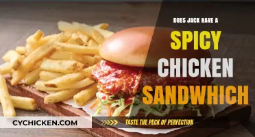 Does Jack's Menu Feature a Spicy Chicken Sandwich Option?