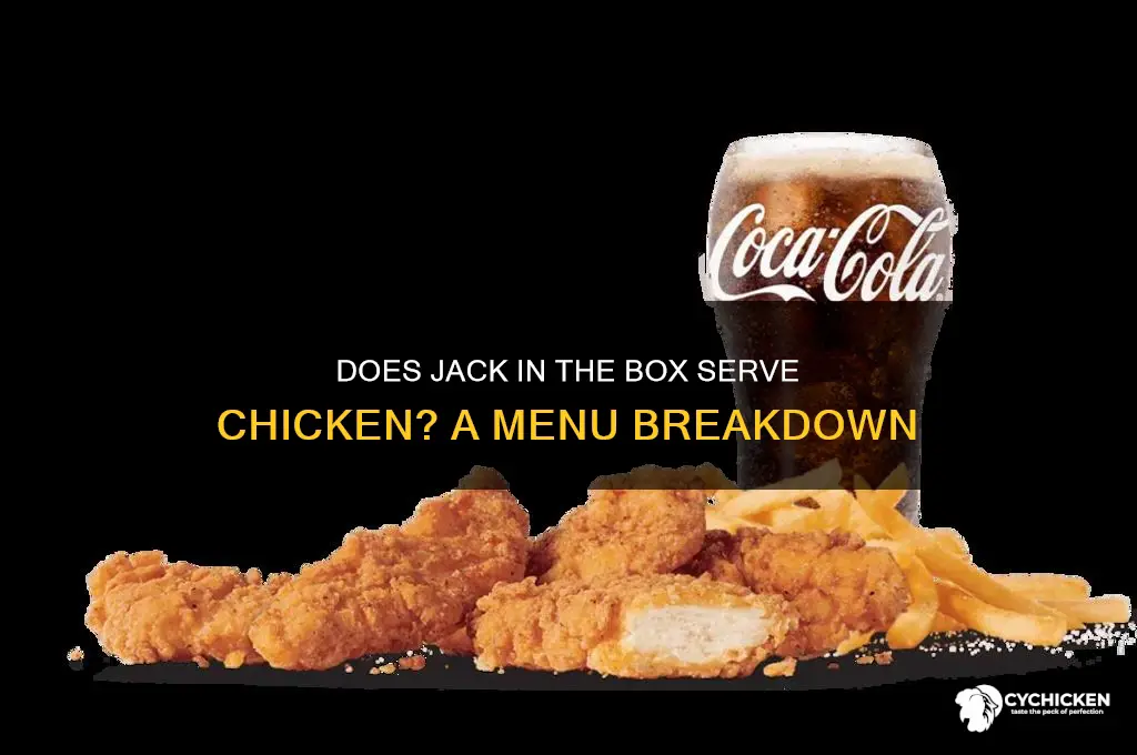 does jack in the box have chicken