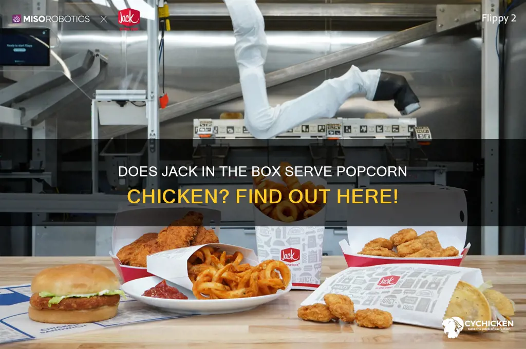 does jack in the box have popcorn chicken