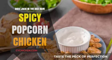 Spicy Popcorn Chicken at Jack in the Box?