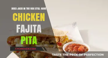 Jack in the Box: Chicken Fajita Pita's Return
