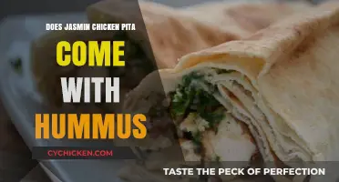 Does Jasmin Chicken Pita Include Hummus? A Quick Guide
