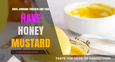 Does Jordans Chicken and Fish Offer Honey Mustard Sauce?