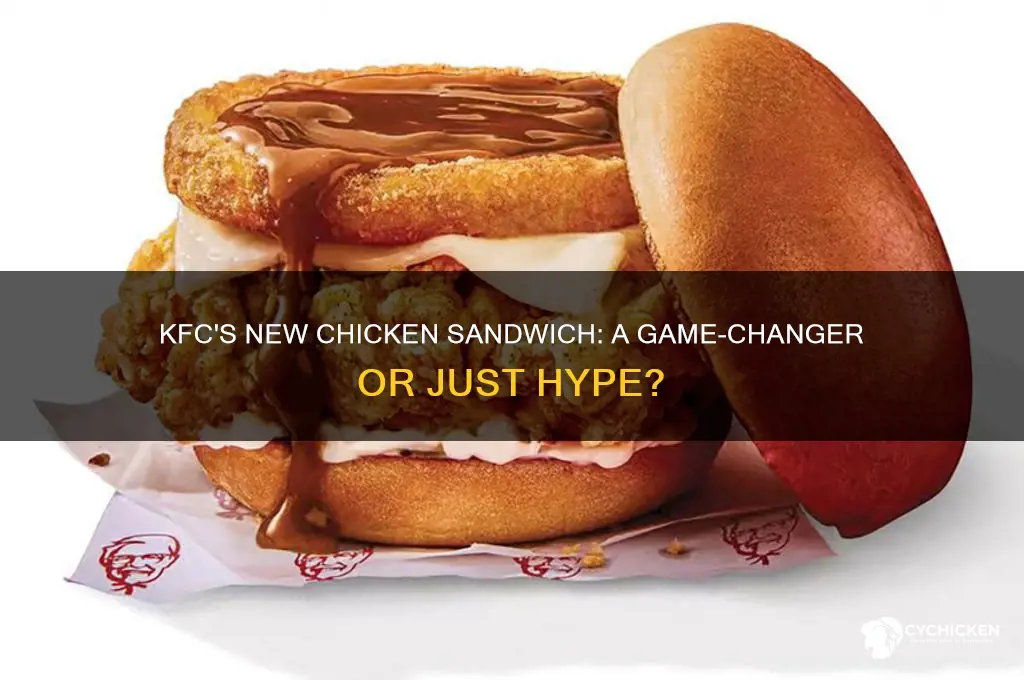 does kfc have a new chicken sandwich