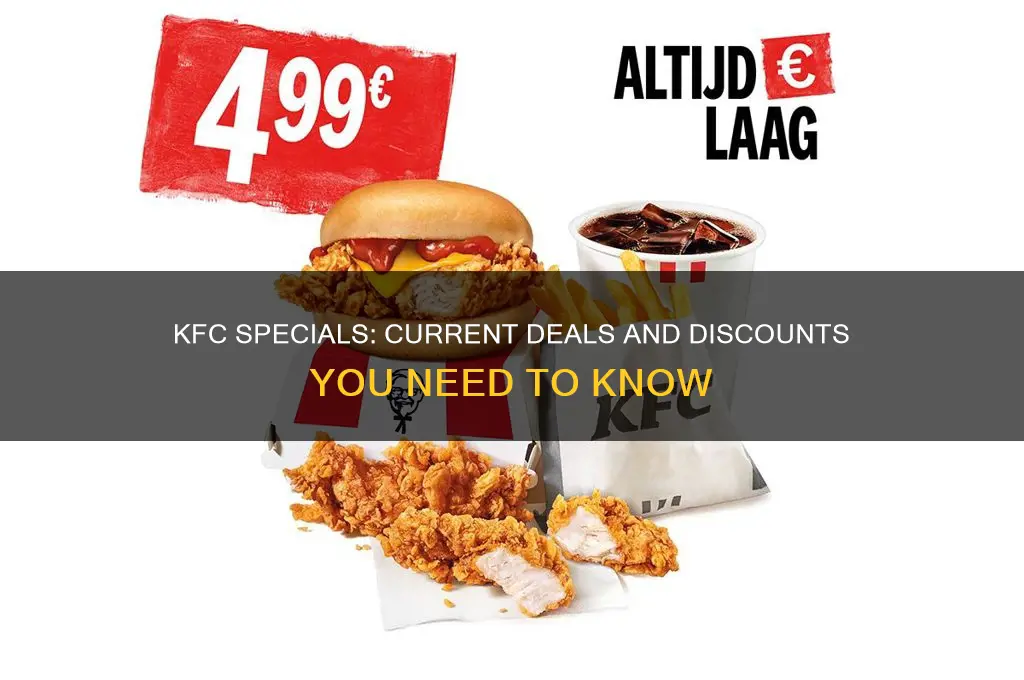 does kfc have any specials going on