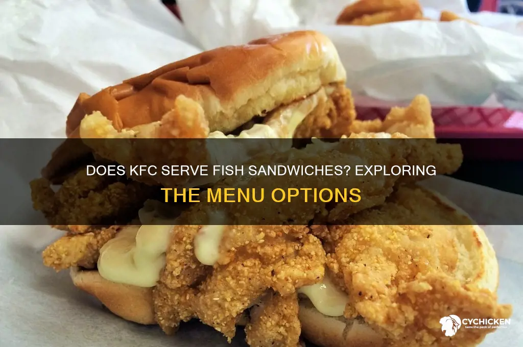does kfc have fish sandwiches