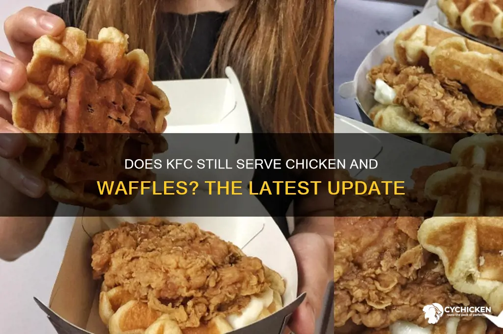 does kfc still have chicken and waffles